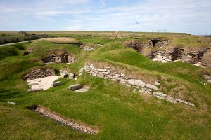 Neolithic Site at Scara Brae Orkney Islands