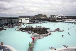 Blue Lagoon at Grindavik Iceland