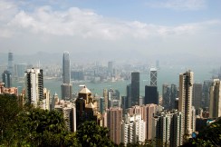 VIEW FROM PEAK, HONG KONG ISLAND, HONG KONG