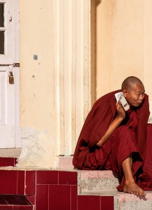 Monk and Mobile Phone