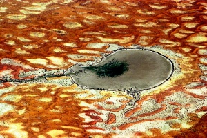 Aerial Patterns Over Outback Queensland