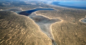 Lake Eyre Approach View