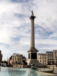 Nelsons Column Trafalgar Square